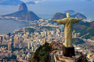 Statue av Kristus Forløseren - symbol på Rio de Janeiro